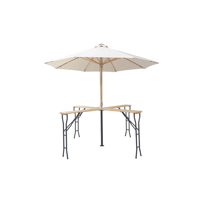 Mesa Plegable Cervecera En Cruz