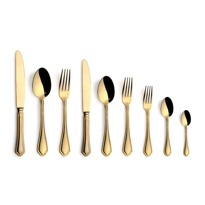 Cubertería Sangiovese Oro