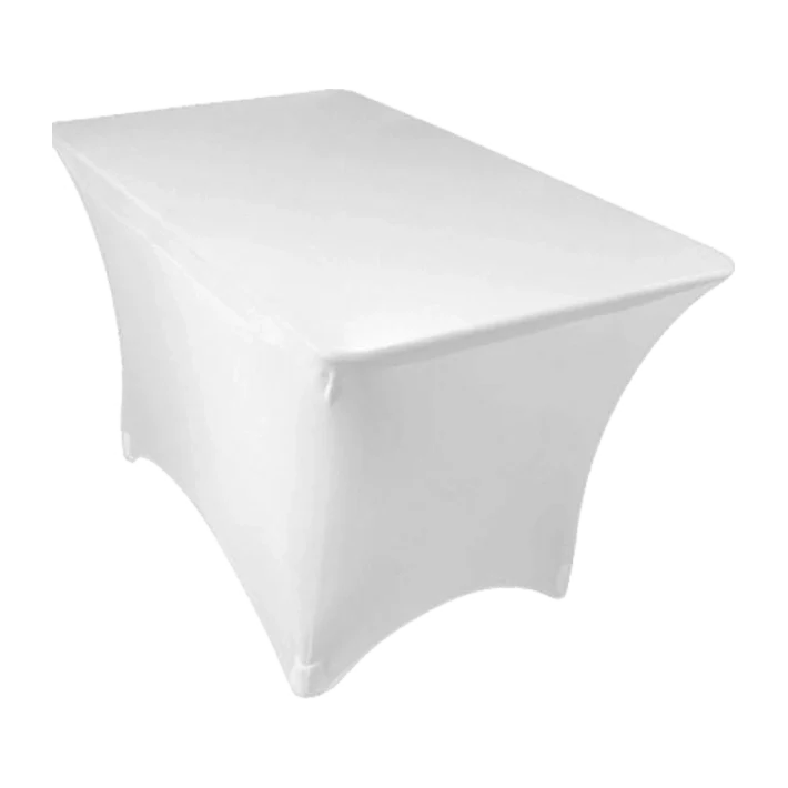 Funda Elástica Mesa 122x60 Blanca