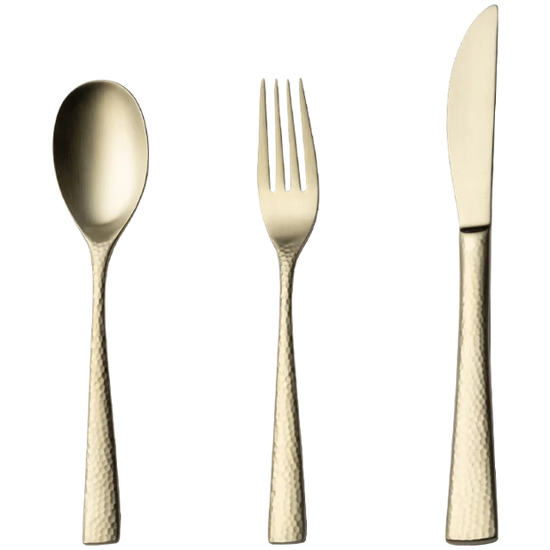 Cubertería Mercury Matt Champagne