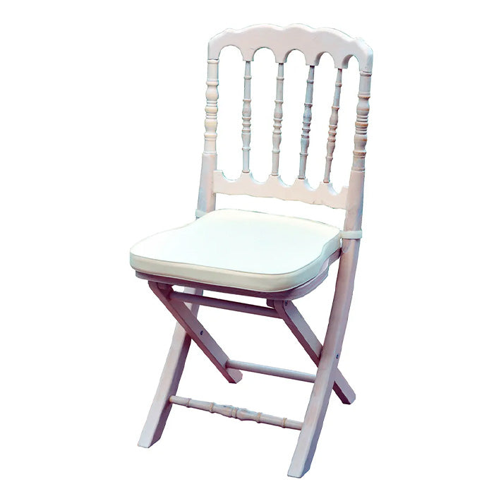 Silla Napoleón Plegable Con Cojín