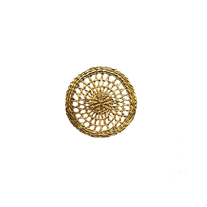 Plato Pan Mimbre Trenzado