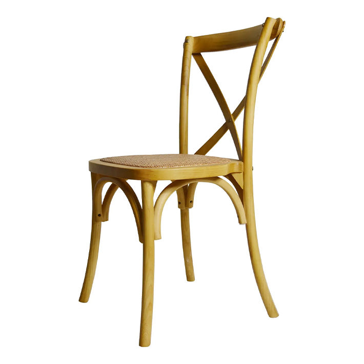 Silla Crossback Imitación Madera